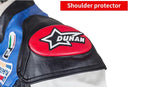 DUHAN Moto GP Motorcycle REPSOL Racing Leather Jacket VS02 Orange Blue M L XL XXL 3XL Good Pu Leahter Made High Quality Top Serv