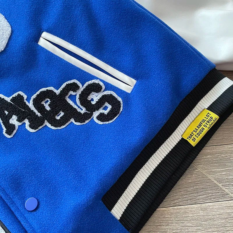 ALOC Heavy Industries Fully Embroidered Baseball Woolen Jacket Jacket ALOC26JK32