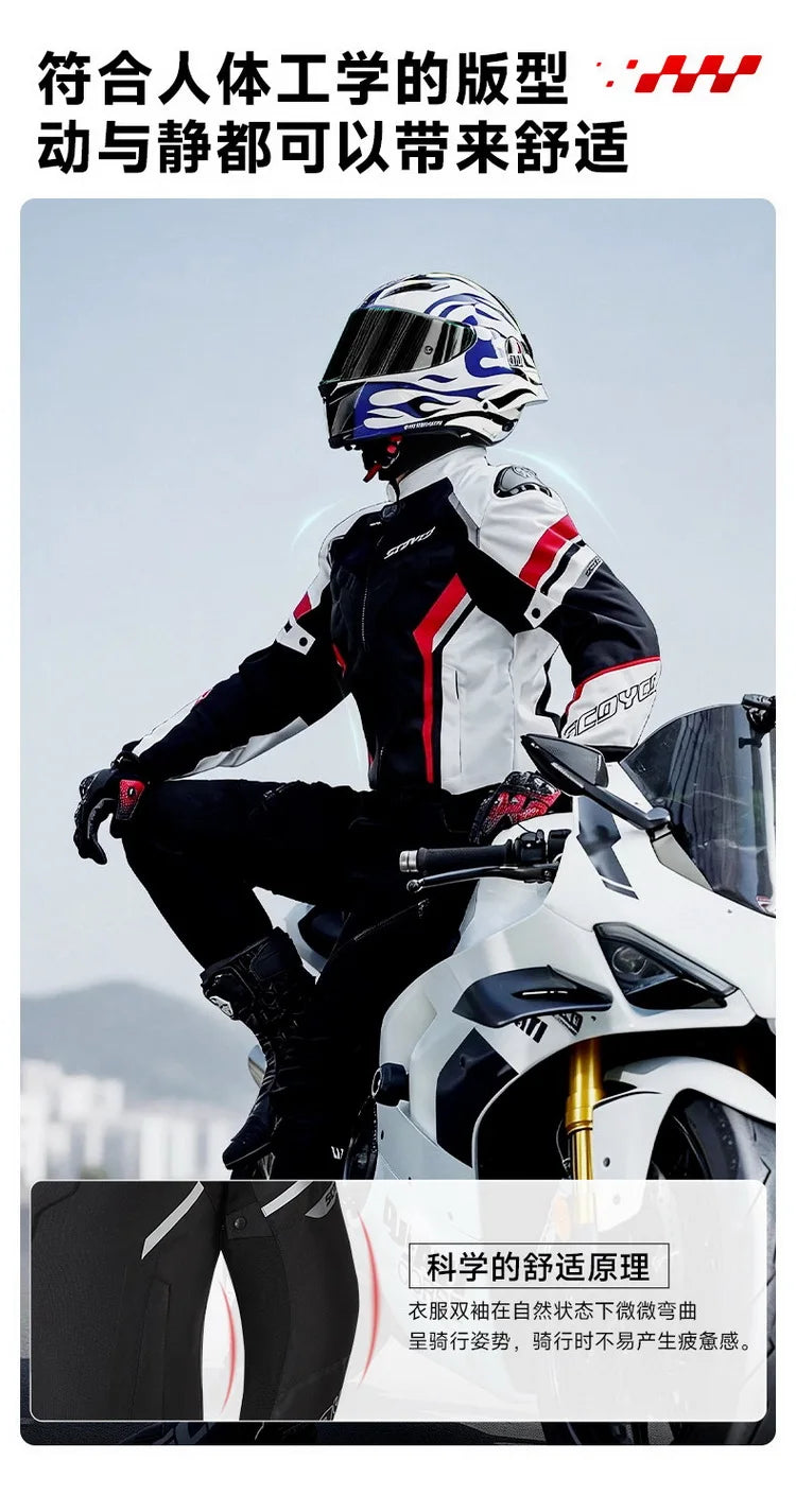 Men Spring Summer Breathable Mesh SCOYCO Motorcycle Riding Jacket Cycling Equipment Motorcyclist Clothing 600D Oxford CE Protect