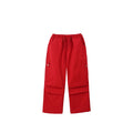 Kid Hip Hop Clothing Yellow Print Baseball Jacket Casual Ruched Red Pants Denim Jeans for Girl Boy Jazz Dance Costumes Clothes