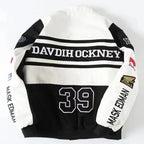 New Embroidery Motorcycle Racing Jacket for Men Women Spring Autumn Long Sleeve American Bombers Baseball Coat Hip Hop Costume