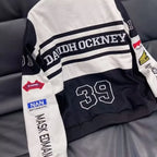 New Embroidery Motorcycle Racing Jacket for Men Women Spring Autumn Long Sleeve American Bombers Baseball Coat Hip Hop Costume