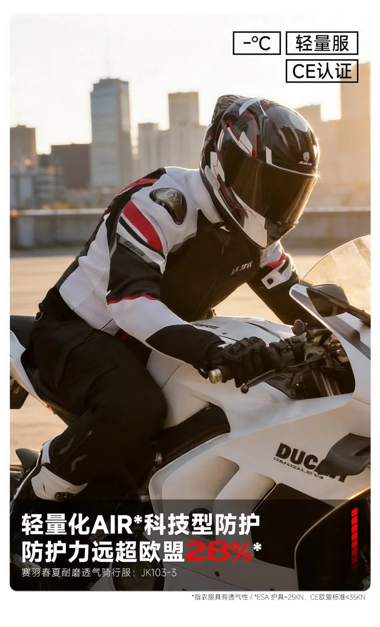 Men Spring Summer Breathable Mesh SCOYCO Motorcycle Riding Jacket Cycling Equipment Motorcyclist Clothing 600D Oxford CE Protect