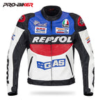 DUHAN Motorcycle Wear Men's And Women's Racing Wear PU Jacket Anti-Fall Off-Road Motorcycle Jacket Four Seasons